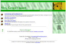 Tablet Screenshot of mrsgreenthumb.com